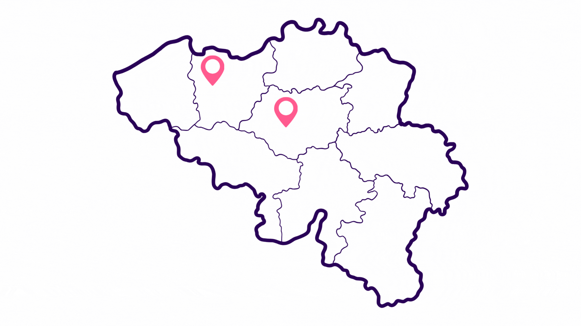 Our office locations Omega HR RAAS IT recruitment as a service