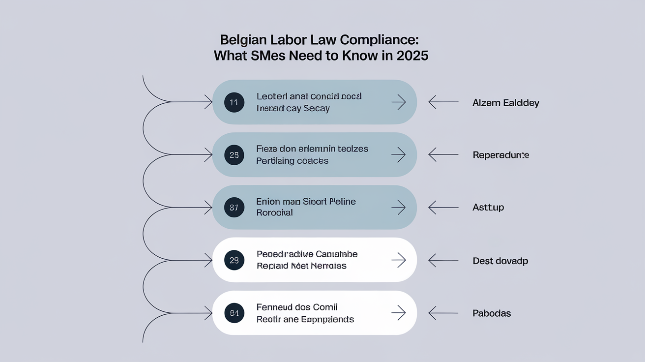 Belgian Labor Law Compliance: What SMEs Need to Know in 2025